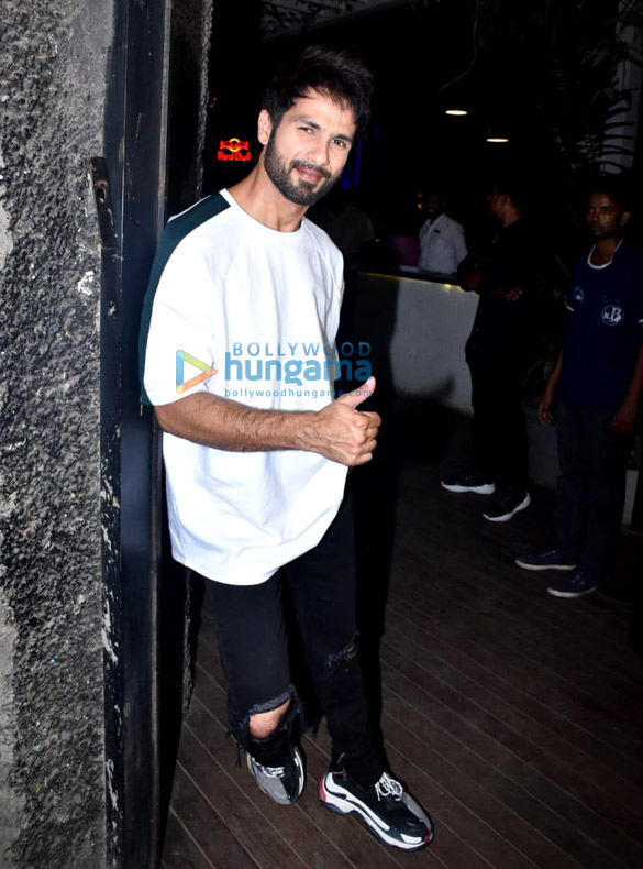 shahid kapoor and kiara advani snapped at the wrap up party of kabir singh 5