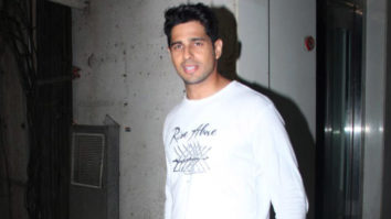 Sidharth Malhotra spotted at dance rehearsal Andheri