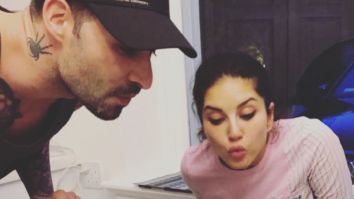 Sunny Leone and Daniel Weber receive a special surprise from their daughter Nisha on their wedding anniversary