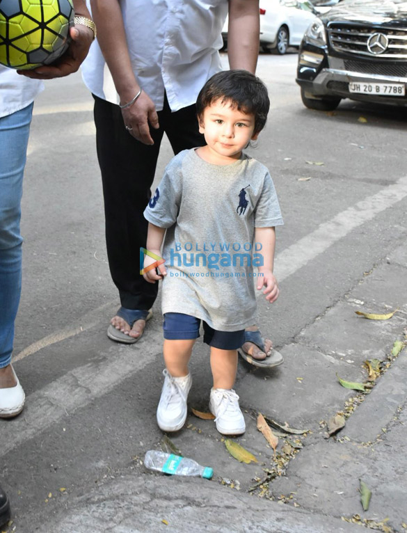 Taimur Ali Khan snapped in Bandra