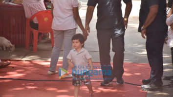 Taimur Ali Khan spotted in Bandra