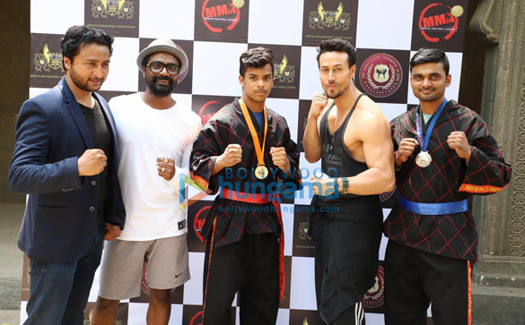 tiger shroff snapped at a mma event 1