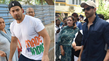 Varun Dhawan, Hrithik Roshan & Bachchan family VOTES for Lok Sabha Elections 2019