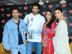 Varun Dhawan, Madhuri Dixit, Alia Bhatt and Aditya Roy Kapur promote ‘Kalank’ at Ishq 104.8 FM