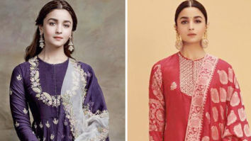 What’s Your Pick: Alia Bhatt in a purple Anamika Khanna or a red Ekaya?