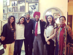 When Milkha called Milkha! Farhan Akhtar visits Milkha Singh in Chandigarh with girlfriend Shibani Dandekar