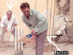Woah! Irrfan Khan playing cricket on the sets of Angrezi Medium will definitely make you smile