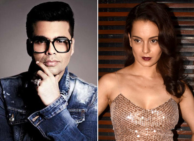 Karan Johar praises Kangana Ranaut, calls her one of the best actresses in Bollywood