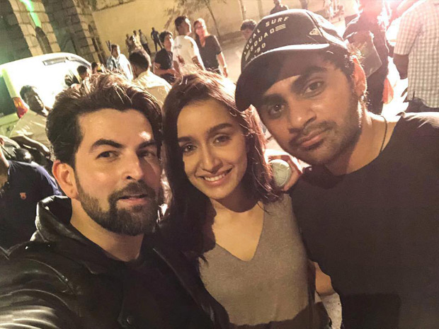 Saaho: Neil Nitin Mukesh SHARES a photo with Shraddha Kapoor and director Sujeeth from the sets of Prabhas starrer Saaho: Neil Nitin Mukesh SHARES a photo with Shraddha Kapoor and director Sujeeth from the sets of Prabhas starrer