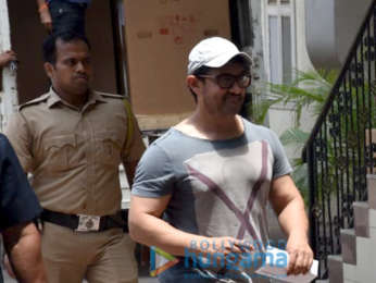 Aamir Khan spotted in Bandra