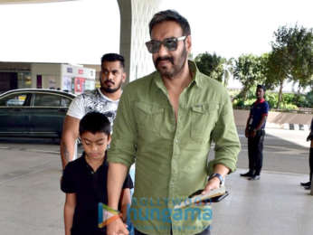 Ajay Devgn snapped at the airport