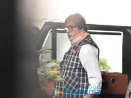 Amitabh Bachchan, Kriti Kharbanda, Emraan Hashmi and Rhea Chakraborty spotted at Anand Pandit’s office in Andheri
