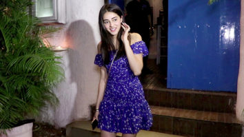 Ananya Panday spotted at Olive