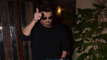 Anil Kapoor snapped at a clinic in Bandra