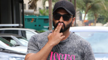 Arjun Kapoor promoting his upcoming film India’s Most Wanted