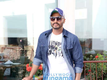 Arjun Kapoor snapped promoting his film India's Most Wanted