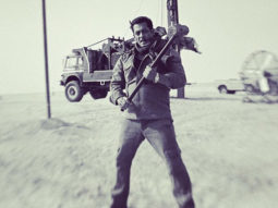 Bharat: Salman Khan looks dapper as he poses at an oil field in the Middle East
