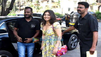 Photos: Bhumi Pednekar and Ameesha Patel snapped at Kromakay salon in Juhu