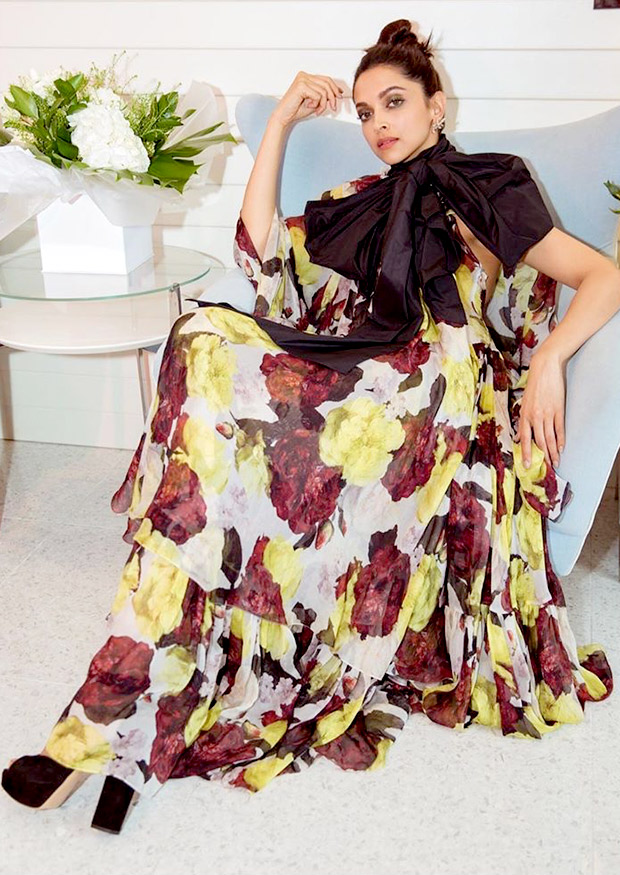 Cannes 2019 Day 2: Deepika Padukone brings floral elegance in dramatic Erdem gown at the French Rivera