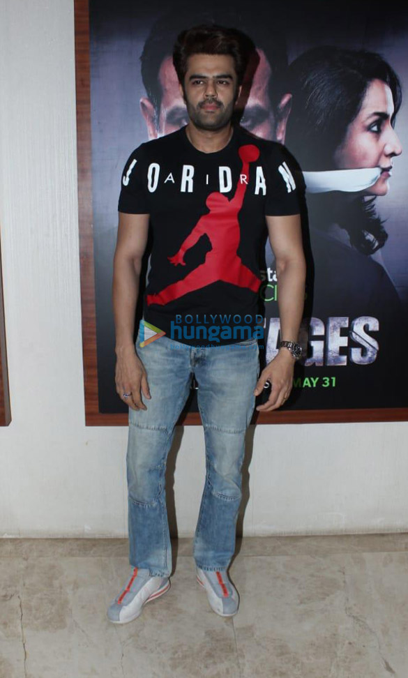 celebs grace the screening of hotstars web series hostages 13