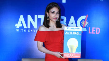 Crompton launch in the lighting category called the Anti-Bac led bulb by Soha Ali Khan