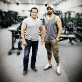 Dabangg 3: Salman Khan and Kiccha Sudeep strike a pose as the latter wraps up his first day