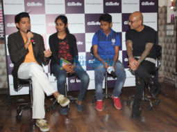 Farhan Akhtar and Hakim Aalim snapped attending the Gillette event
