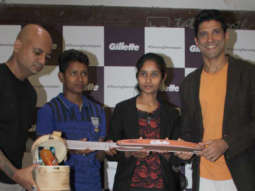 Farhan Akhtar and Hakim Aalim snapped attending the Gillette event
