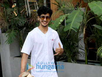 Ishaan Khatter spotted at Kitchen Garden in Juhu