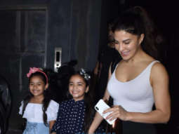 Jacqueline Fernandez snapped at Mukesh Chhabra’s office in Juhu