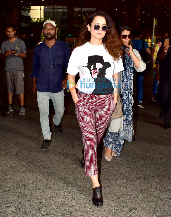 kangana ranaut alia bhatt shruti haasan and ileana dcruz snapped at the airport 6