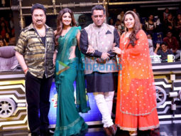 Kumar Sanu snapped on the sets of Super Dancer Chapter 3