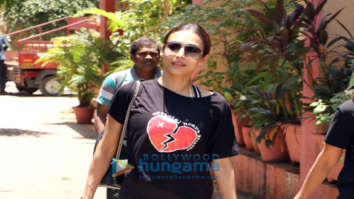 Malaika Arora and Amrita Arora spotted after yoga class in Bandra