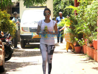 Malaika Arora snapped at Diva Yoga Studio in Bandra