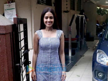 Nushrat Bharucha snapped at Matrix office in Bandra