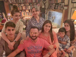 Pataudis Assemble! Sharmila Tagore, Saif Ali Khan, Kareena Kapoor Khan, Soha Ali Khan along with Sara Ali Khan, Ibrahim and Taimur strike a pose