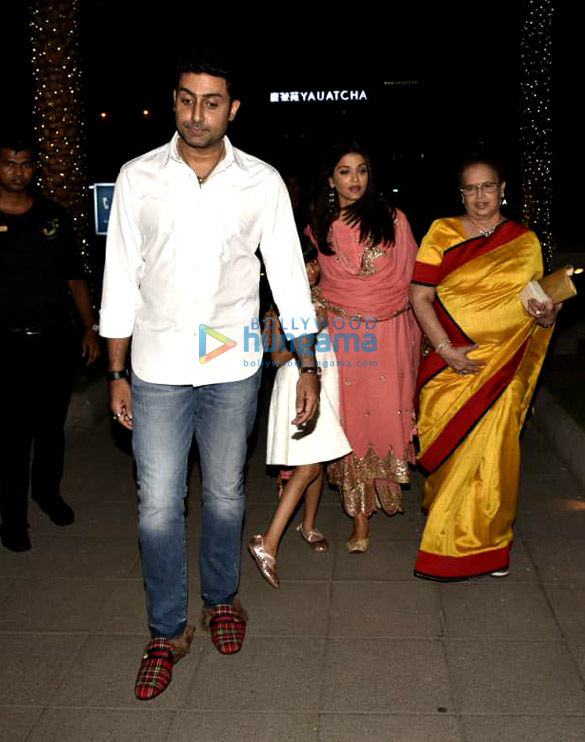 Photos: Abhishek Bachchan and Aishwarya Rai Bachchan spotted at Yauatcha in BKC