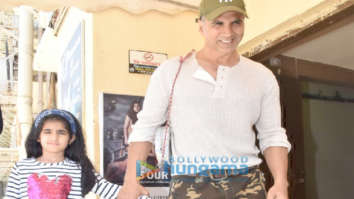 Photos: Akshay Kumar and Nitara snapped at Juhu, PVR