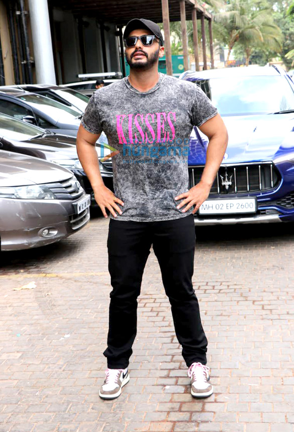 Photos: Arjun Kapoor snapped promoting his film India’s Most Wanted at JW Marriott in Juhu