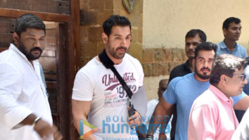 Photos: Rakesh Roshan, John Abraham and others at Ajay Devgn’s house
