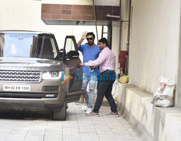 Ranbir Kapoor snapped at the old office of Dharma Productions