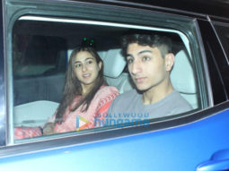 Photos: Sara Ali Khan, Ibrahim Ali Khan, Soha Ali Khan and Sharmila Tagore spotted at Saif Ali Khan’s house
