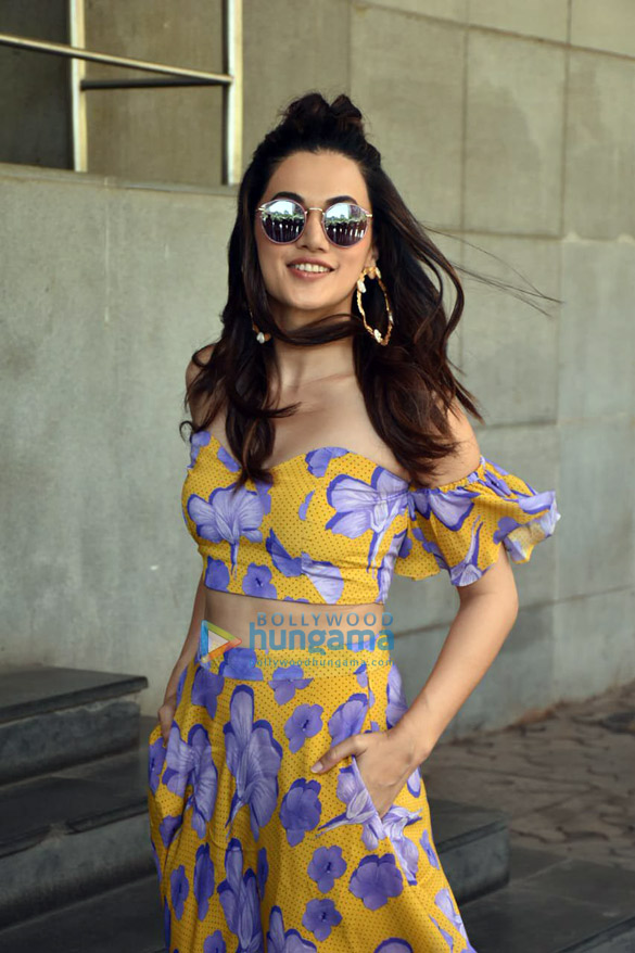 photos taapsee pannu snapped at game over trailer launch 3