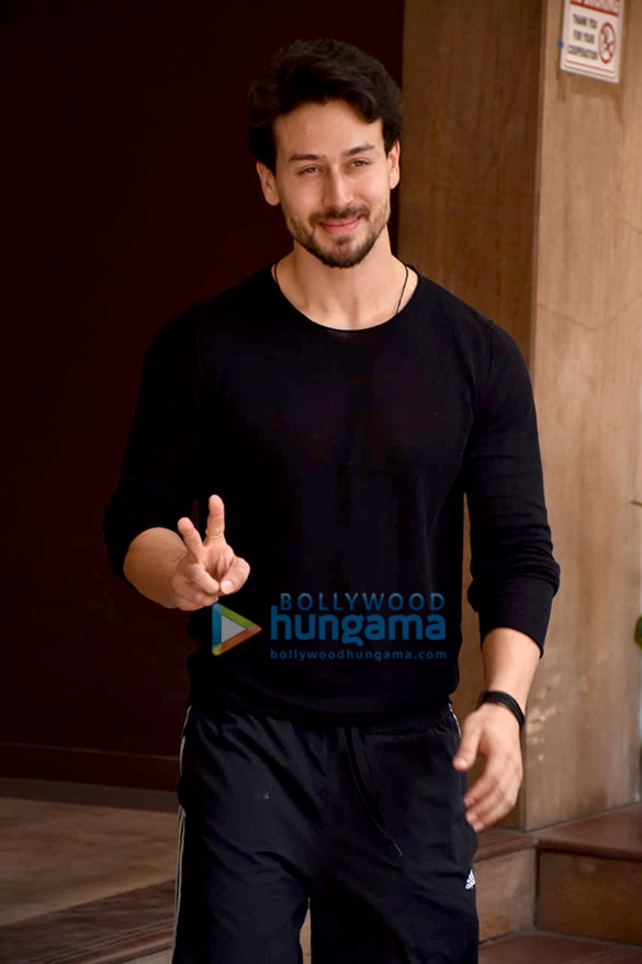Photos: Tiger Shroff spotted at the Kwan office in Andheri