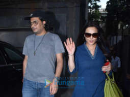 Preity Zinta snapped at Mukesh Chhabra’s office in Juhu