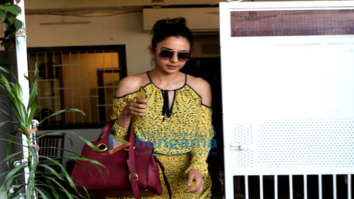 Rakul Preet Singh and Aamna Shariff snapped at Physioflex at Versova