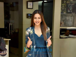 Rakul Preet Singh snapped at the Zee ETC office in Andheri