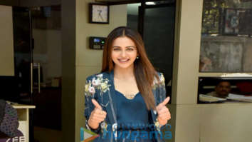 Rakul Preet Singh snapped at the Zee ETC office in Andheri