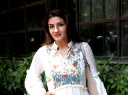 Raveena Tandon spotted at Pali Village Cafe in Bandra