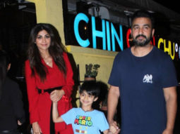 SPOTTED: Shilpa Shetty with family at Chin Chin Chu restaurant, Juhu